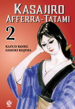 Kasajiro afferra-tatami